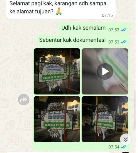Pengiriman Papan Bunga Selamat Grand Indonesia