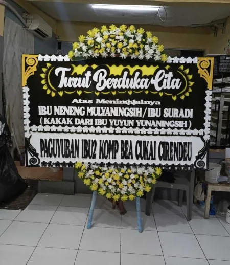 Papan Bunga Duka Grand Indonesia