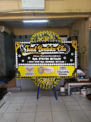 Papan Bunga di Grand Indonesia