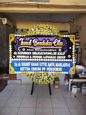Papan Bunga di Grand Indonesia